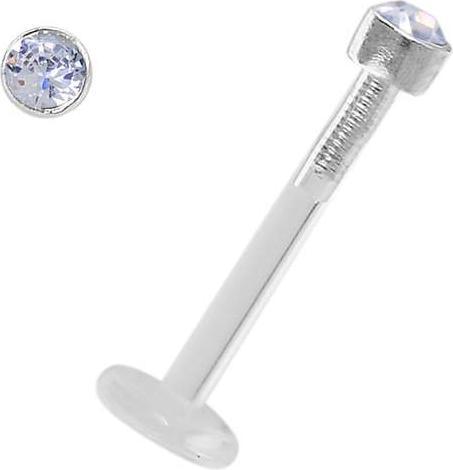Immagine prodotto Bijouteria Piercing (Bioplastica, Argento 925, Cristallo Swarovski)