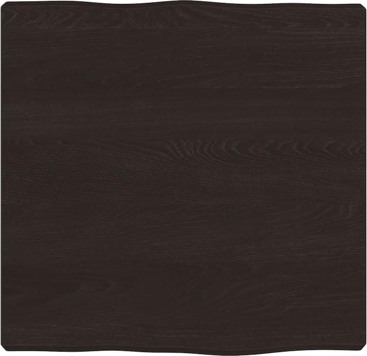 Actual product image VidaXL Tischplatte 60x50x4 cm Massivholz Eiche Behandelt (60 x 50 x 4 cm)