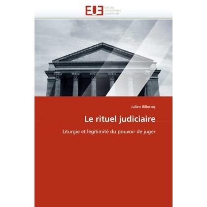 Le rituel judiciaire, Fachbücher von Julien Billecoq