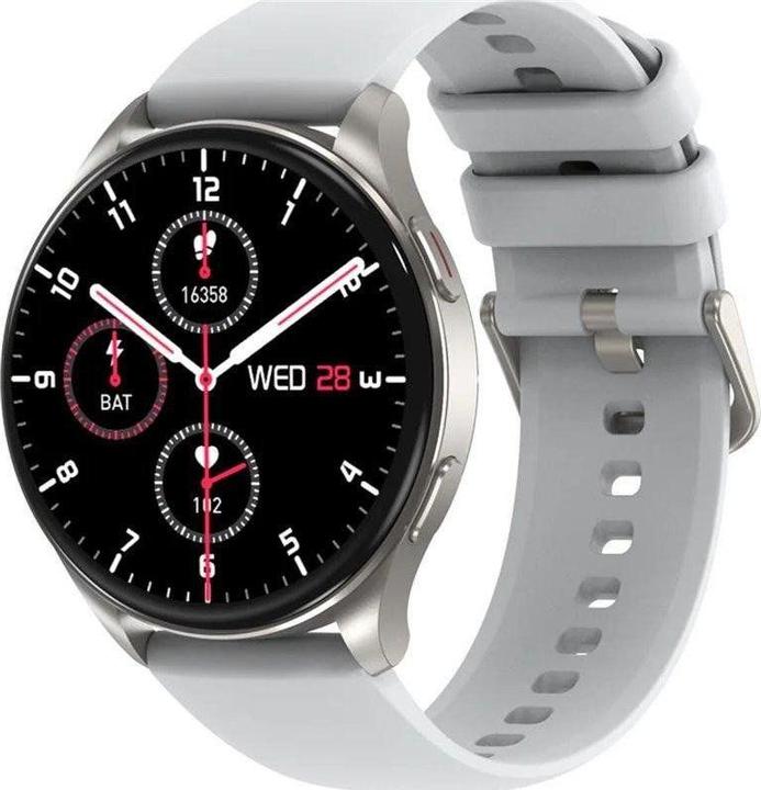 Actual product image Blackview X20 (Connected Watch - 1.43" - Call Answer) Silver (45.50 mm)