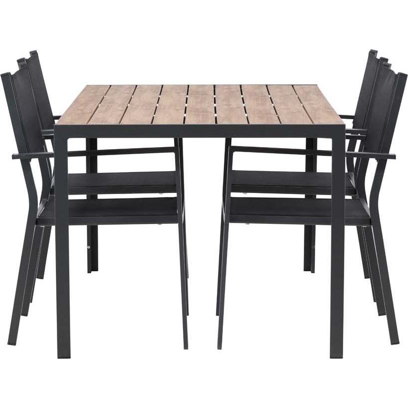 Thumbnail - Ebuy24, Gartentisch + Balkontisch, Gartenset Break 5-teilig (150 cm)