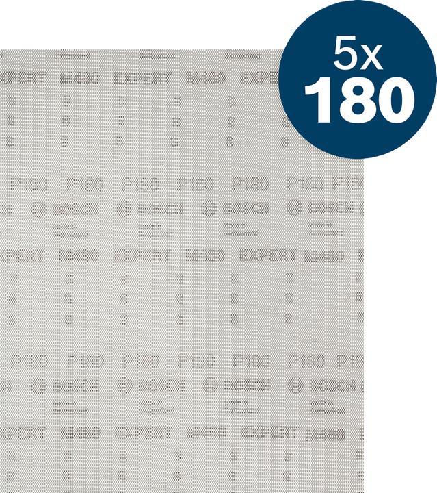 Image du produit Bosch Professional Zubehör Grille abrasive pour ponceuse orbitale Grain (180)