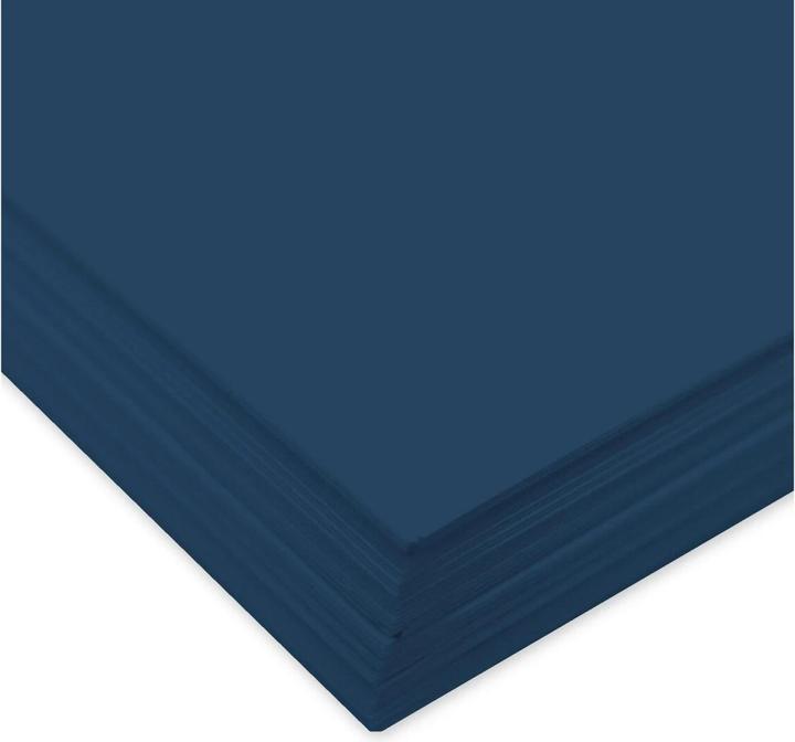 Produktbild Ursus Tonzeichenpapier A4, 130 g/m², 100 Blatt, Nachtblau (130 g/m², 100 x)
