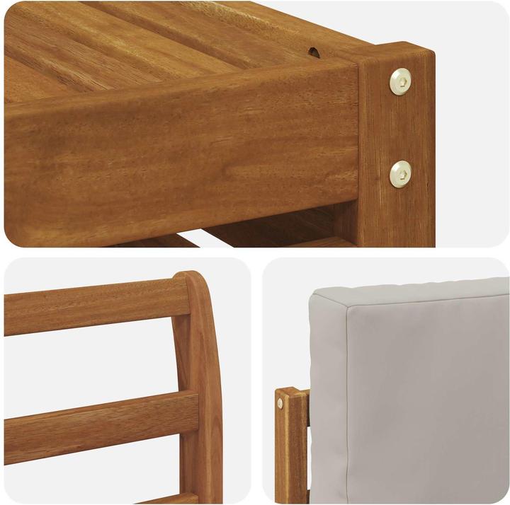 Produktbild vidaXL Outdoor-Sofa