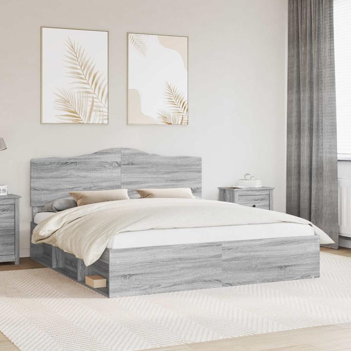 Image du produit vidaXL Moderner Bettrahmen (200 x 200 cm)