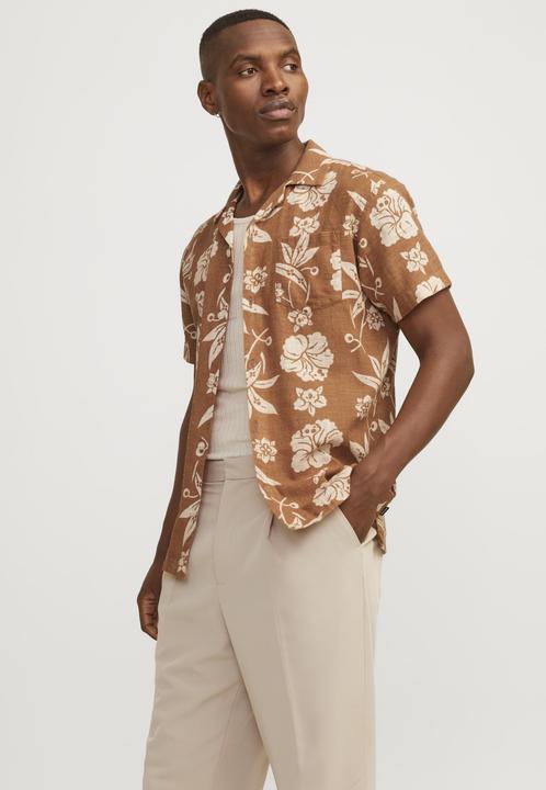 Image du produit Jack & Jones Jprbluflores Print Shirt S/S Ln (S)