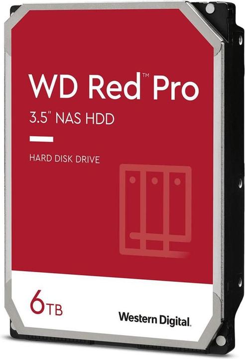 Produktbild WD Red Pro Internal Hard Drive 6 (WD6005FFBX) (6 TB, 3.5", CMR)