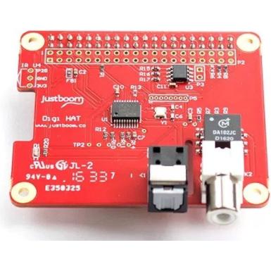 Justboom Digi HAT for the Raspberry Pi, Entwicklungsboard Zubehör