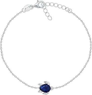 Produktbild Brilio Silver - Charming silver turtle bracelet BRC122WB