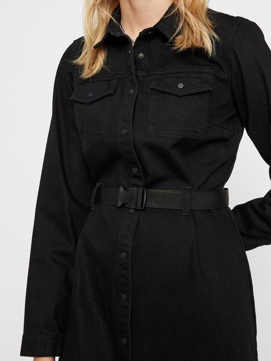 Produktbild Pieces Geknöpftes Jeanskleid (S)