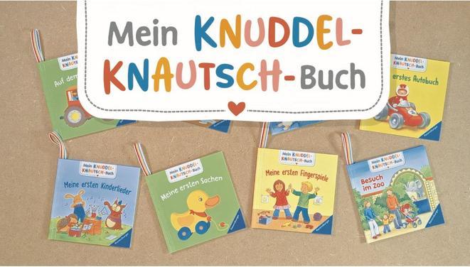 Actual product image Ravensburger My cuddle crumple book: robust, washable and light as a feather. Practical for at home and at (German)