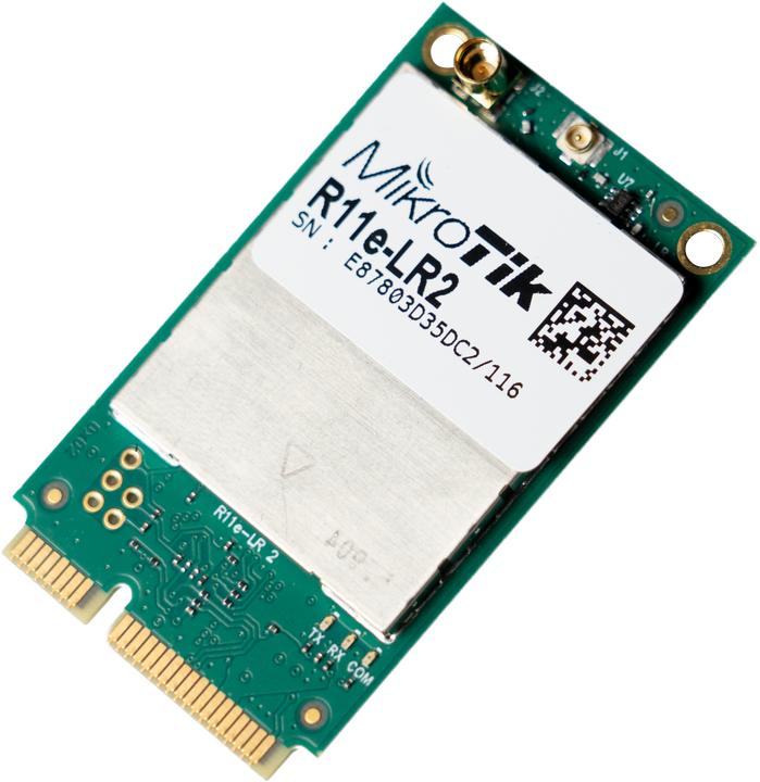 Image du produit MikroTik R11E-LR2 - Carte LoRa miniPCI-e pour fréquence 2,4 GHz (Mini PCI Express)