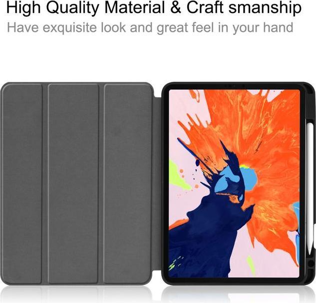 Produktbild MU Classic Dreifach faltbare Hülle mit Stifthalterung (iPad Pro 12.9 2020 (4. Gen))
