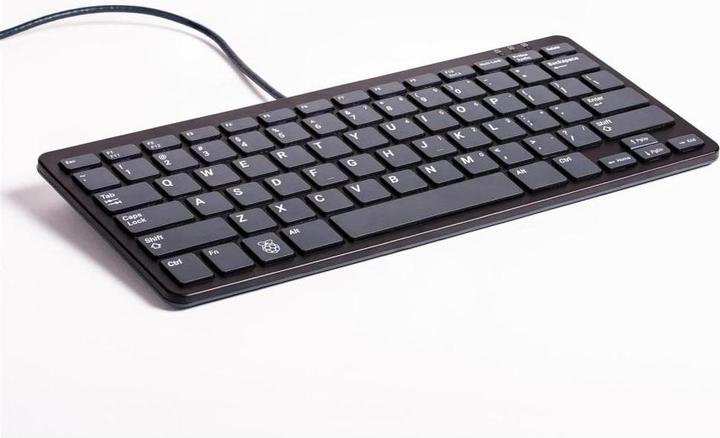 Raspberry Pi SC0197 - Schwarz, Grau QWERTY (US) Tastatur (US, Kabelgebunden)