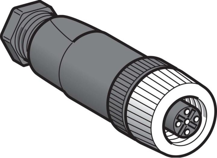 Produktbild TE Sensors Anschlussstecker M12 5Pin Plastik