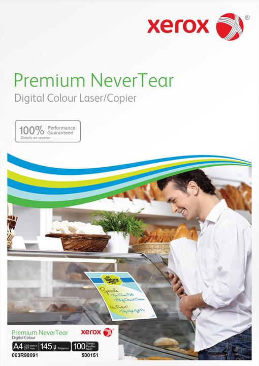 Xerox Carta copiativa A4 sintetica Premium NeverTear (195 g/m², 100 x, A4)