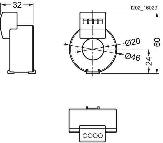 Produktbild Siemens Current Transformer 35mm