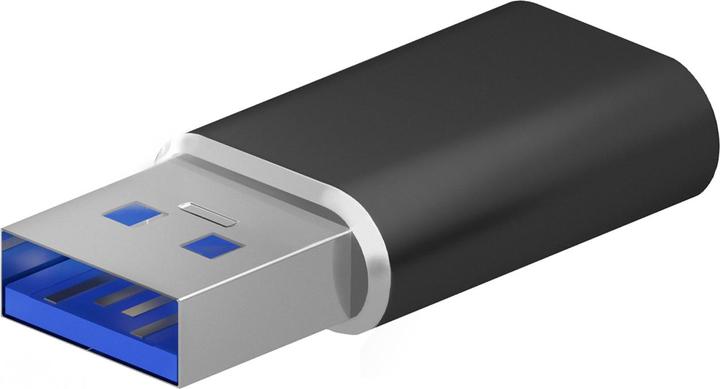 Produktbild Aisens MINI ADAPTADOR USB 3.2 GEN2 USB 2.0 3A USB-C/H-A/M NEGRO (USB Typ C, USB-A)