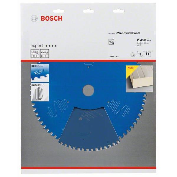 Thumbnail - Bosch Professional Zubehör, Sägeblatt, Kreissägeblatt Expert for Sandwich Panel, 450 x 30 x 3,4 mm, 86