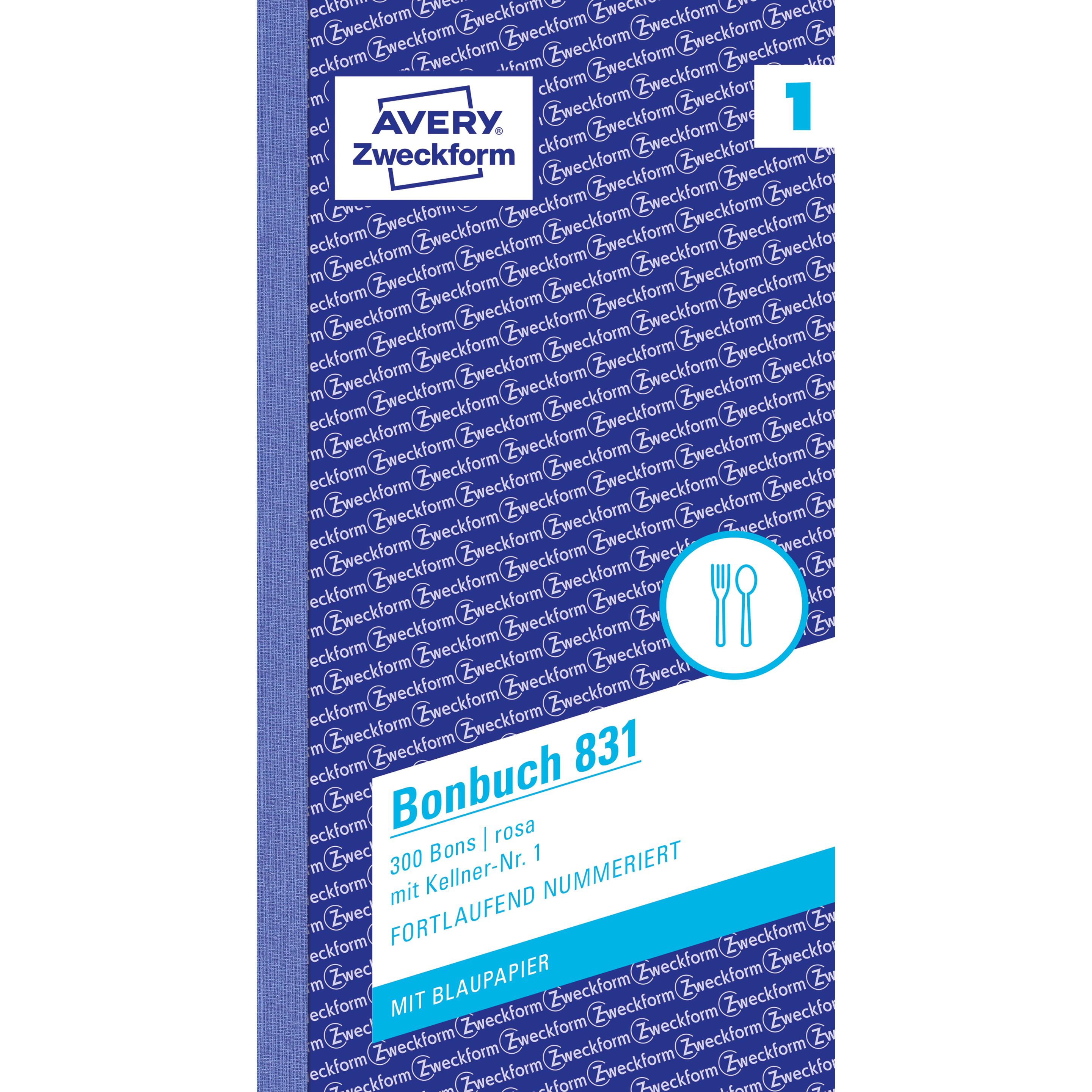 Thumbnail - Avery, Formular, Bonbuch (50 x)