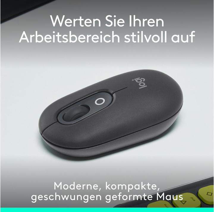 Image du produit Logitech POP Mouse avec emoji personnalisable (Sans fil)