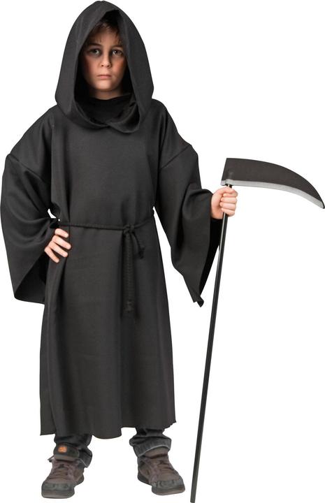 Festartikel Müller Sensemann Kostüm Kinder : Kutte Mit Kapuze Und Kordel (122, 128)
