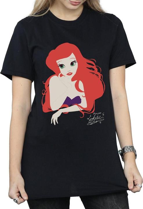Immagine prodotto The Little Mermaid Maglietta Ariel in cotone Boyfriend Donna/Ladies (S)