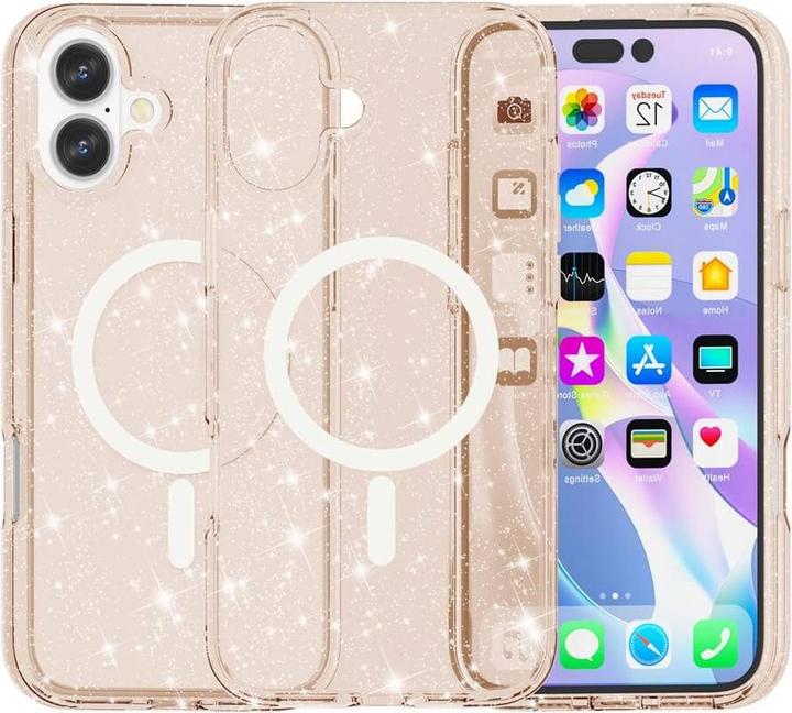 Actual product image Cover-Discount Glitzer Case mit MagSafe (Apple iPhone 17)