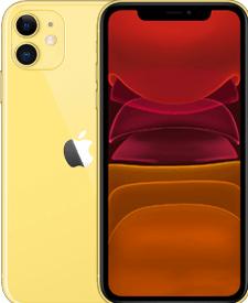 Forza Refurbished iPhone 11 (128 GB, Yellow, 6.10", 12 Mpx, Dual SIM, B / Very good)
