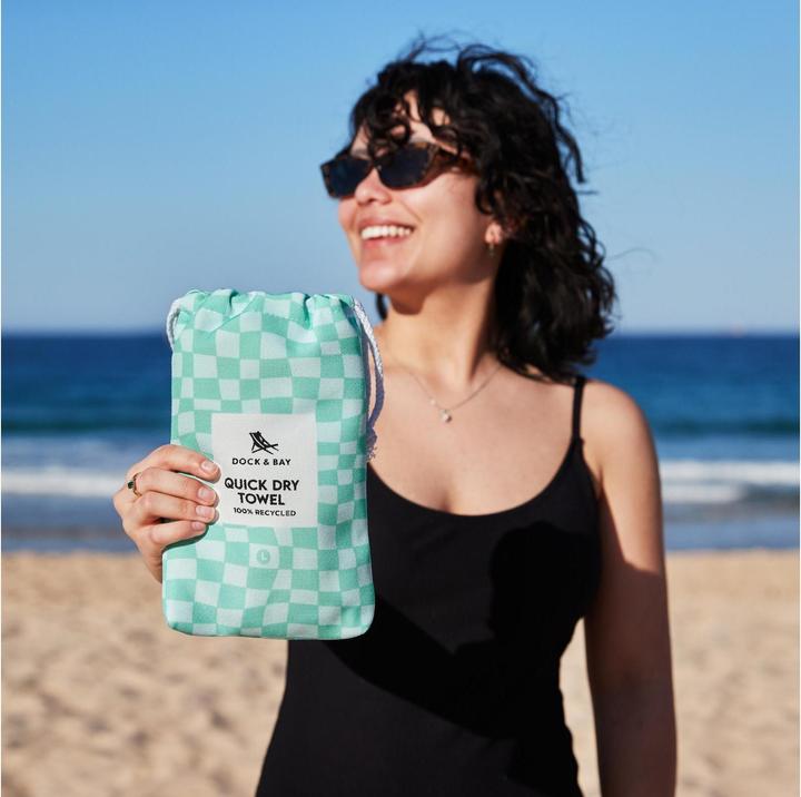 Immagine prodotto Dock & Bay Towel DES XL Check Mate (200 x 90 cm)