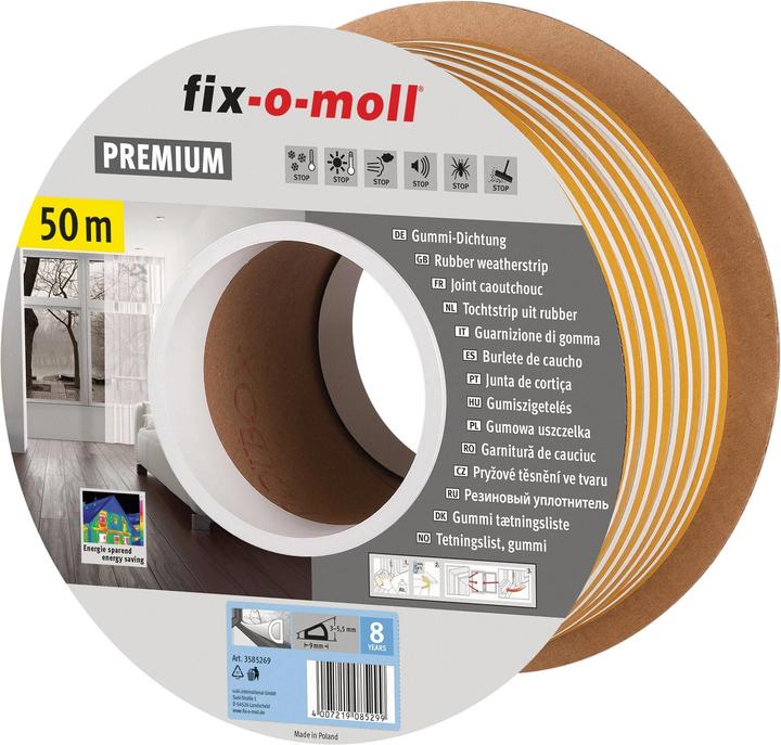 Fix-o-moll giuarnizione profilo D