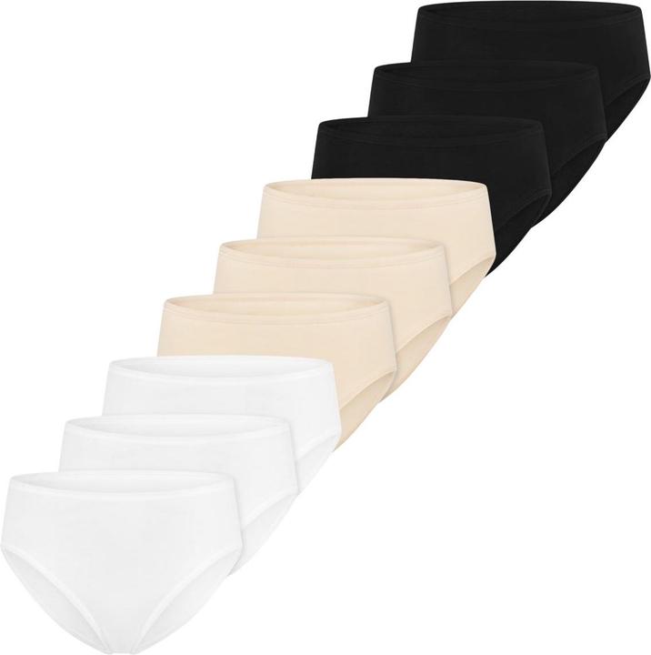 Beige, Schwarz, Weiss