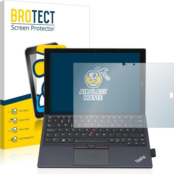 Actual product image BROTECT AirGlass Glass Matte (1 pcs., ThinkPad X1)