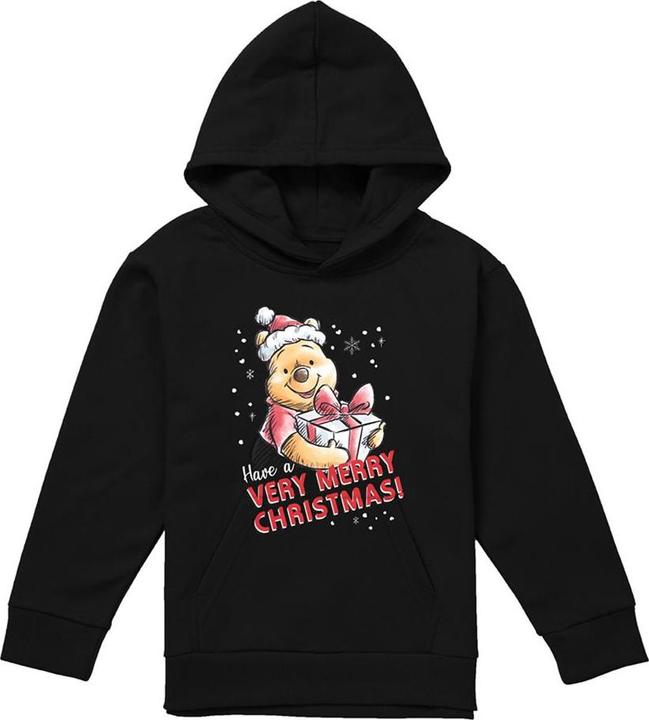 Immagine prodotto Winnie the Pooh Have A Very Merry Christmas! Felpa con CappuccioErica Bambini (140, 146)