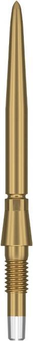 Actual product image Target Swiss Storm tips, gold 30mm