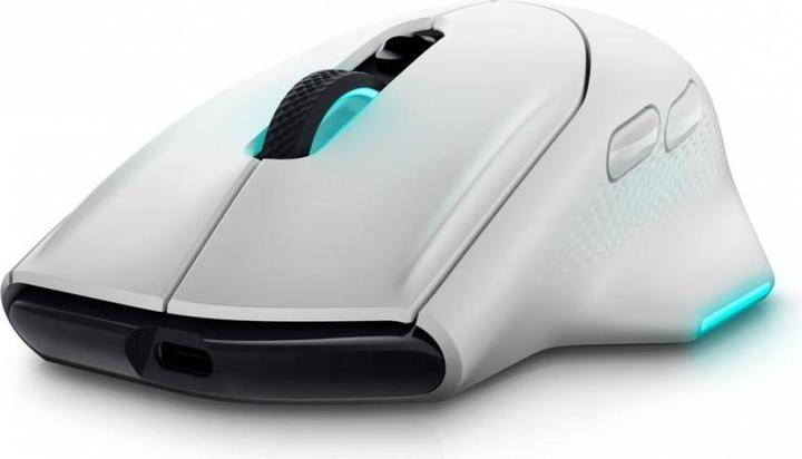 Produktbild Dell Mysz bezprzewodowa Alienware AW620M Lunar light (Kabelgebunden, Kabellos)