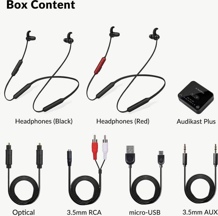 Image du produit Avantree HT41866 (Pas de réduction du bruit, 20 h, Sans fil)