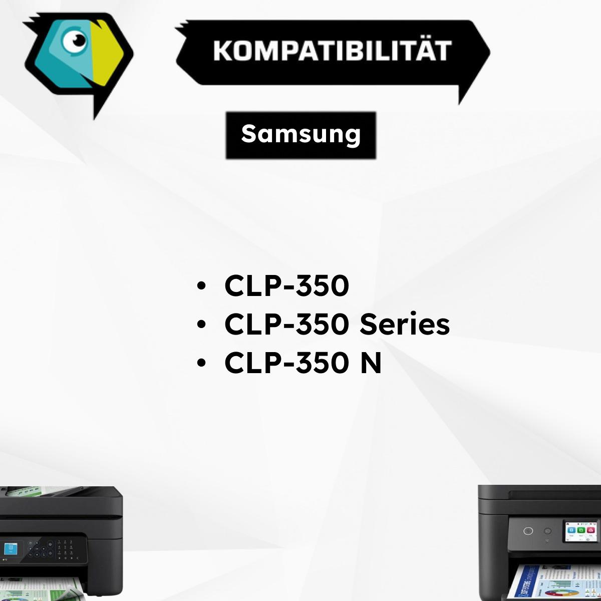 Thumbnail - Inkadoo, Toner, Toner kompatibel zu Samsung CLP-M350A/ELS Toner, magenta Magenta (M)