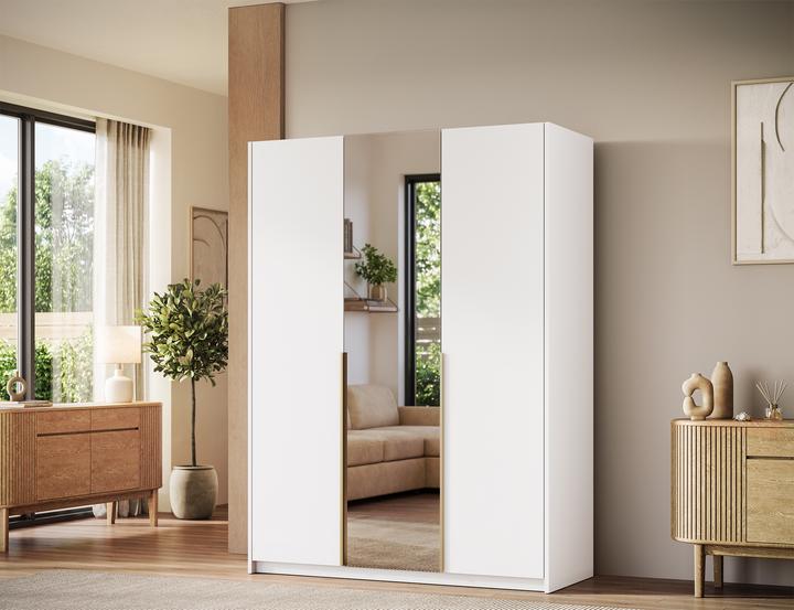 Produktbild ADRK Furniture Alera III Drehtürenschrank (148 x 58 x 204 cm)