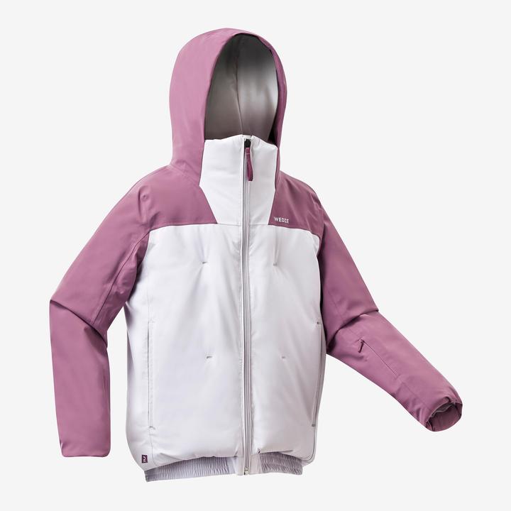 Produktbild Wedze Skijacke Kinder wattiert warm wasserdicht - Piste 500 rosa (140)