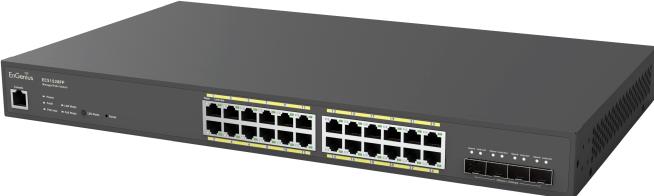 Produktbild EnGenius ECS1528FP 24 + 4 SFP+ L2 Cloud POE (24 Ports)