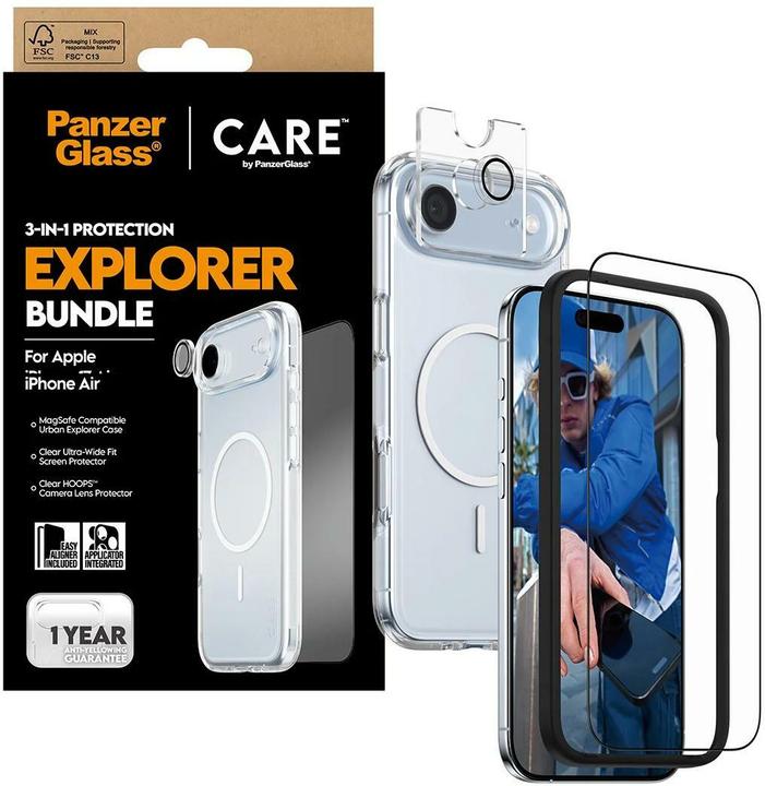 Produktbild PanzerGlass 3-in-1 Explorer Set (Apple iPhone Air)