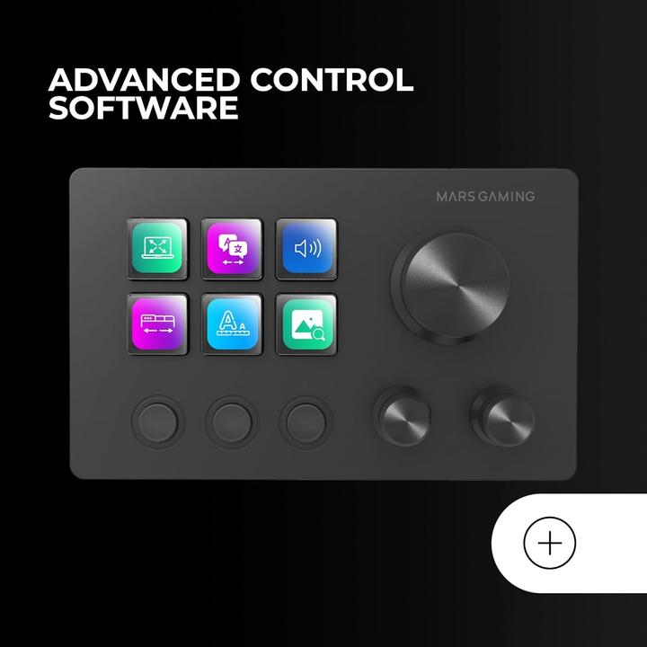 Produktbild Mars Gaming Console De Streaming Msd-Two (Noir) (Windows)