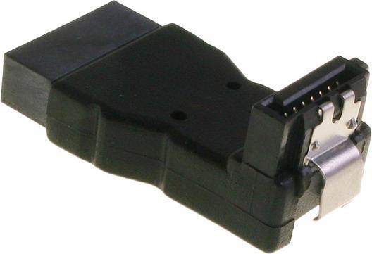 Produktbild InLine SATA Adapter Stecker/Buchse gewinkelt unten