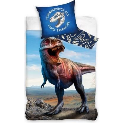 MCU, Biancheria da letto bambini, Tyrannosaurus Rex Sengetøj 140 x 200 cm, 100 per cento bomuld