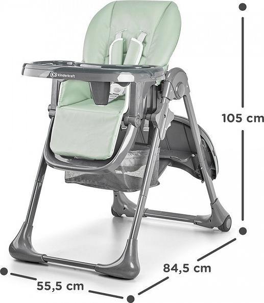Actual product image KinderKraft Baby Highchair TASTEE OLIVE (Highchair)