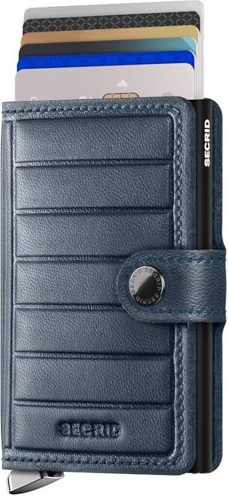 Secrid Premium Miniwallet Emboss Lines teal