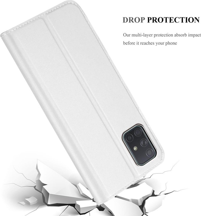 Actual product image Cadorabo Book Classy Style Cover (Samsung Galaxy A71 5G)