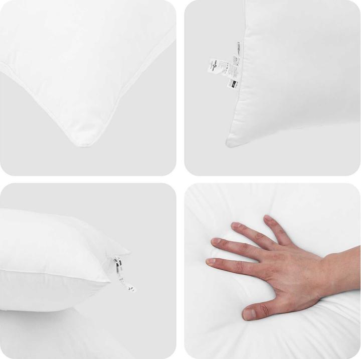 Actual product image vidaXL Bettdecken Set (Bedding set, 135 x 200 cm, 200 x 135 cm, 80 x 80 cm)