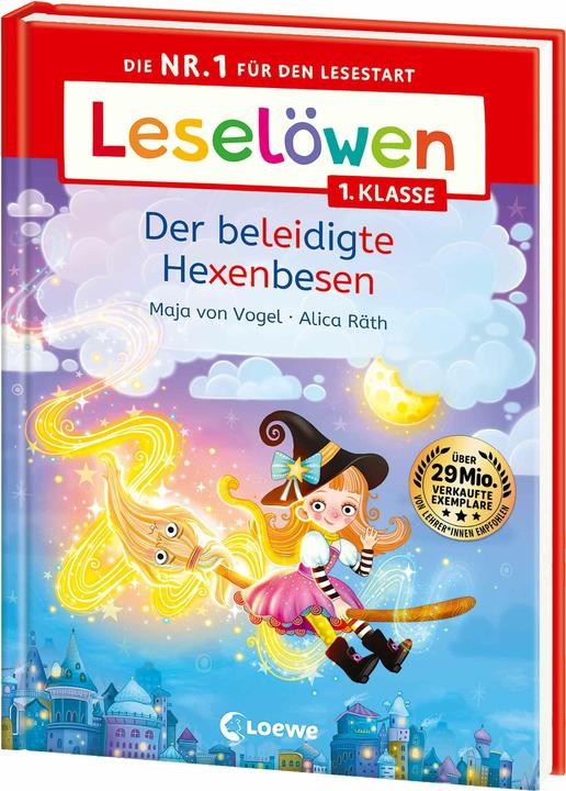 Produktbild Loewe Leselöwen 1. Klasse - Der beleidigte Hexenbesen (Deutsch, Alica Räth, Maja von Vogel, 2024)
